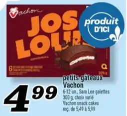Marché Richelieu PETITS GÂTEAUX VACHON | VACHON SNACK CAKES offer