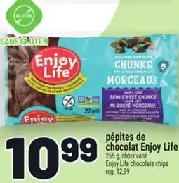 Metro PÉPITES DE CHOCOLAT ENJOY LIFE | ENJOY LIFE CHOCOLATE CHIPS offer
