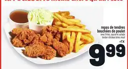 Metro REPAS DE TENDRES BOUCHÉES DE POULET | TENDER CHICKEN BITES MEAL offer