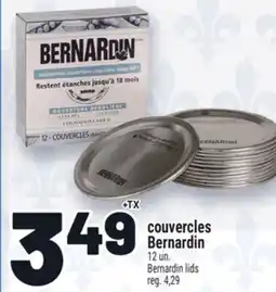 Metro COUVERCLES BERNARDIN | BERNARDIN LIDS offer