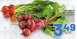 Metro BETTERAVES OU BETTERAVES DORÉES EN BOTTE | TOP BEETS offer
