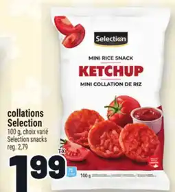 Metro COLLATIONS SELECTION | SELECTION SNACKS offer