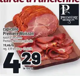 Metro CAPICOLLO PREMIÈRE MOISSON | PREMIÈRE MOISSON CAPICOLLO offer
