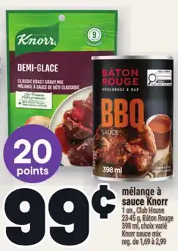 Metro MÉLANGE À SAUCE KNORR | KNORR SAUCE MIX offer