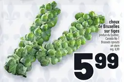 Metro CHOUX DE BRUXELLES SUR TIGES | BRUSSELS SPROUTS offer