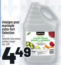 Metro VINAIGRE POUR MARINADE EXTRA-FORT SELECTION | SELECTION EXTRA STRONG PICKLING VINEGAR offer