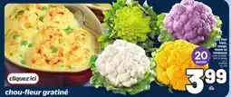 Metro CHOU-FLEUR BLANC, ORANGE, MAUVE OU ROMANESCO | CAULIFLOWER offer