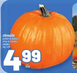 Metro CITROUILLE | PUMPKIN offer