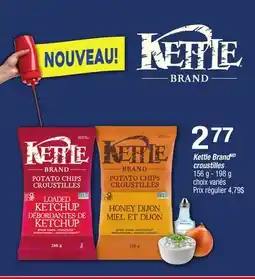 Metro KETTLE BRAND CROUSTILLES offer