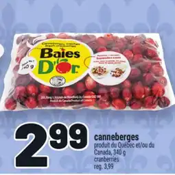 Metro CANNEBERGES | CRANBERRIES offer