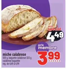 Metro MICHE CALABRESE | CALABRESE BAGUETTE offer