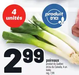 Metro POIREAUX | LEEKS offer