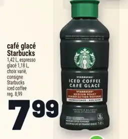 Metro CAFÉ GLACÉ STARBUCKS | STARBUCKS ICED COFFEE offer