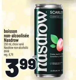 Metro BOISSON NON-ALCOOLISÉE NASDROW | NASDROW NON-ALCOHOLIC DRINK offer