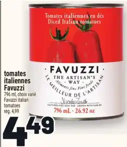Metro TOMATES ITALIENNES FAVUZZI | FAVUZZI ITALIAN TOMATOES offer