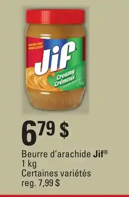 Metro BEURRE D'ARACHIDE JIF offer