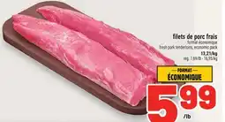 Metro FILETS DE PORC FRAIS | FRESH PORK TENDERLOINS offer
