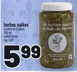 Metro HERBES SALÉES | SALTED HERBS offer