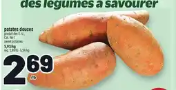 Metro PATATES DOUCES | SWEET POTATOES offer