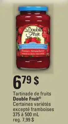 Metro TARTINADE DE FRUITS DOUBLE FRUIT offer