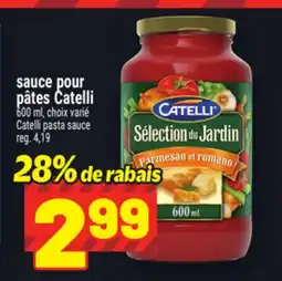 Metro SAUCE POUR PÂTES CATELLI | CATELLI PASTA SAUCE offer