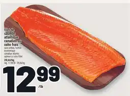 Metro FILET DE SAUMON ATLANTIQUE CANADIEN OU COHO FRAIS | CANADIAN ATLANTIC SALMON OR COHO FILLET offer