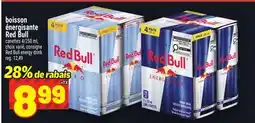 Metro BOISSON ÉNERGISANTE RED BULL | RED BULL ENERGY DRINK offer