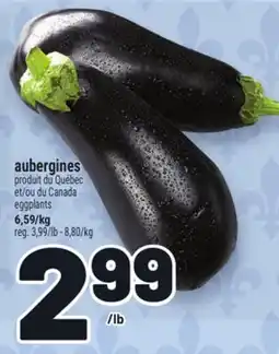 Metro AUBERGINES | EGGPLANTS offer