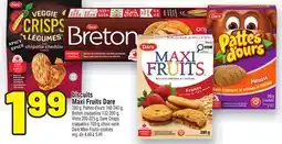 Metro BISCUITS MAXI FRUITS DARE | DARE MAXI FRUITS COOKIES offer