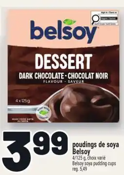 Metro POUDINGS DE SOYA BELSOY | BELSOY SOYA PUDDING CUPS offer