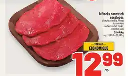 Metro BIFTECKS SANDWICH ESCALOPES BIFTECKS ATTENDRIS | SANDWICH CUTLET STEAKS offer