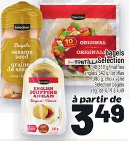 Metro BAGELS SELECTION | SELECTION BAGELS offer