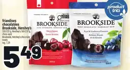 Metro FRIANDISES CHOCOLATÉES BROOKSIDE, HERSHEY'S | BROOKSIDE, HERSHEY'S CHOCOLATE offer
