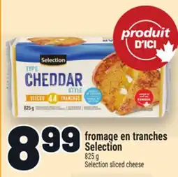 Metro FROMAGE EN TRANCHES SELECTION | SELECTION SLICED CHEESE offer