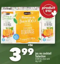 Marche Ami jus ou cocktail Selection offer