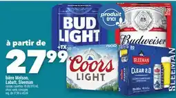 Marche Ami bière Molson, Labatt, Sleeman offer