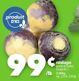 Marche Ami rutabagas offer