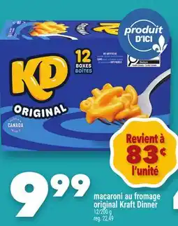 Marche Ami macaroni au fromage original Kraft Dinner offer