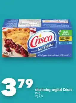 Marche Ami shortening végétal Crisco offer