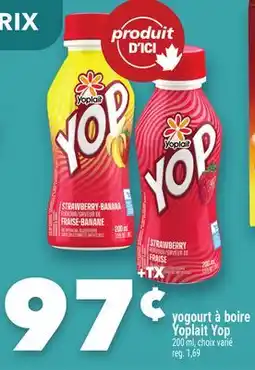 Marche Ami yogourt à boire Yoplait Yop offer