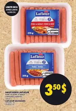 Provigo SAUCISSES LAFLEUR | LAFLEUR SAUSAGES offer