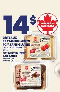 Provigo GÂTEAUX RECTANGULAIRES PC SANS GLUTEN, 553 G | PC GLUTEN-FREE BAR CAKES offer