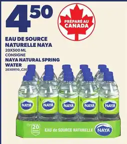 Provigo EAU DE SOURCE NATURELLE NAYA | NAYA NATURAL SPRING WATER offer