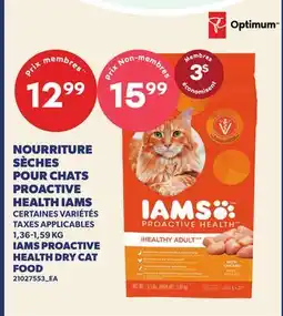 Provigo NOURRITURE SÈCHES POUR CHATS PROACTIVE HEALTH IAMS | IAMS PROACTIVE HEALTH DRY CAT FOOD offer