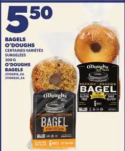 Provigo BAGELS O'DOUGHS | O'DOUGHS BAGELS offer