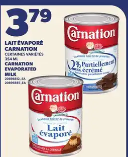 Provigo LAIT ÉVAPORÉ CARNATION | CARNATION EVAPORATED offer