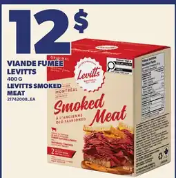 Provigo VIANDE FUMÉE LEVITTS | LEVITTS SMOKED MEAT offer