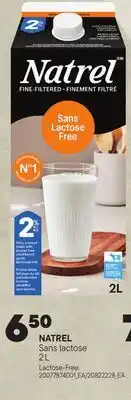 Provigo NATREL SANS LACTOSE | LACTOSE-FREE offer