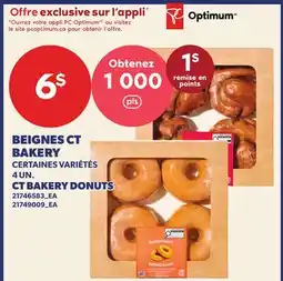 Provigo BEIGNES CT BAKERY | CT BAKERY DONUTS, 4 UN offer