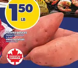 Provigo PATATES DOUCES | SWEET POTATOES offer
